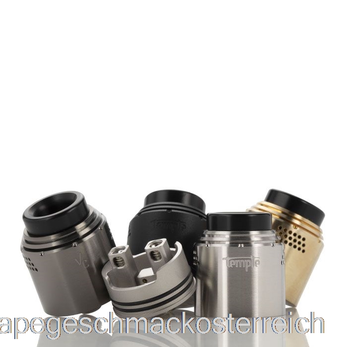 Vaperz Cloud Temple 25mm RDA 28mm - Edelstahl-Vape-Geschmack
